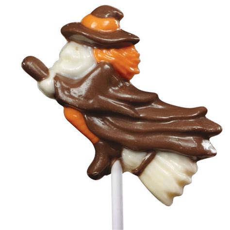Cocoa witch lollipop